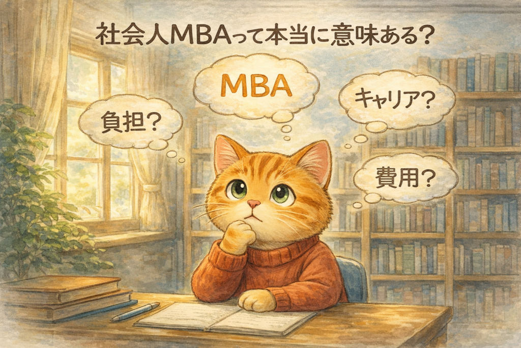 社会人MBAはきつい？実際に通ってわかった現実と“それでも通う意味”