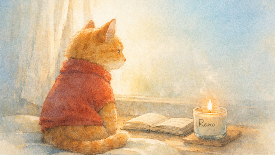 焦ってもしかたないと思える時間の中で、少しの不安と少しの自由。